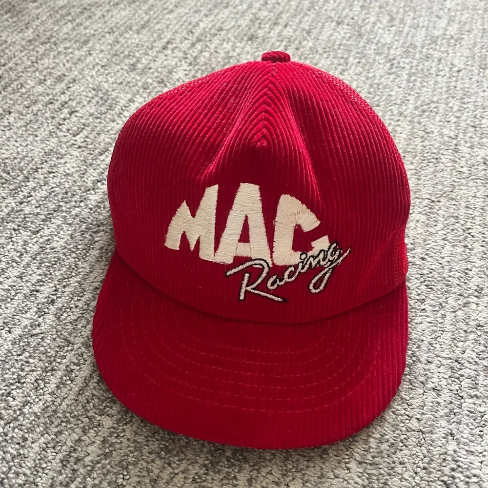 Red MAC Racing Cap - Picture 1 of 4